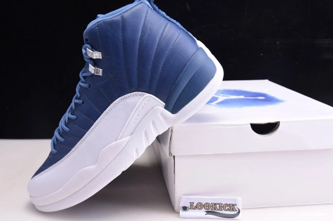 Cheap LUCY 130690-404 Stone Retro Blue Air 12 Jordan 0717